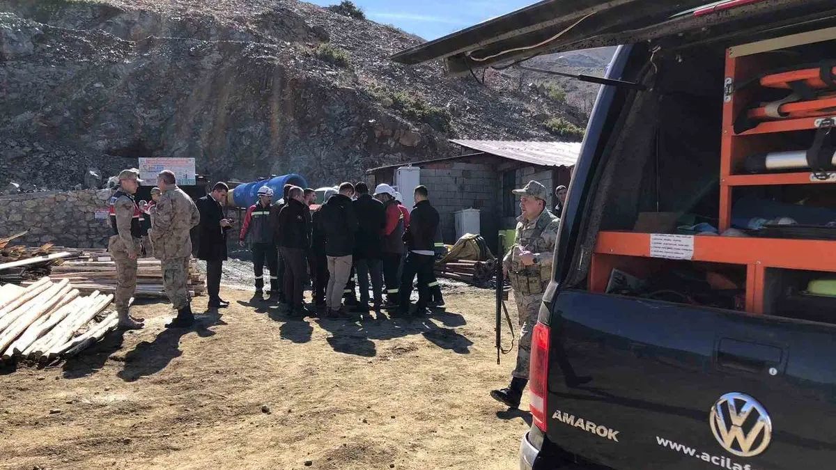 Elazığ’da maden ocağında göçük meydana geldi: 1 işçi hayatını kaybetti